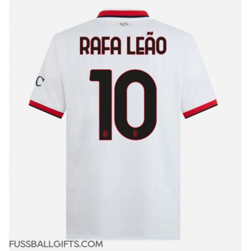 AC Milan Rafael Leao #10 Fußballbekleidung Auswärtstrikot 2024-25 Kurzarm